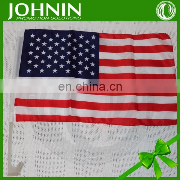 Wholesale Good Quality Cheap Price Promotional America Car Flag photo-5