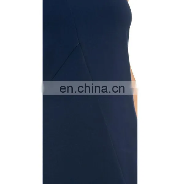 Hot Sale Ladies Satin Sleeveless Latest Formal Dress Patterns photo-5