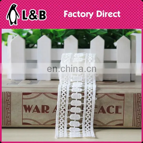 China Factory 2017 Embroideried Lace Trimmings Yarn,milk Silk Lace photo-2