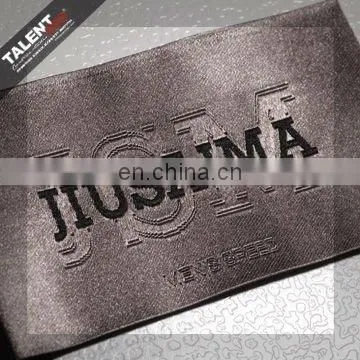 Custom High Quality Loop Folded Woven Private Label for Clothing photo-5