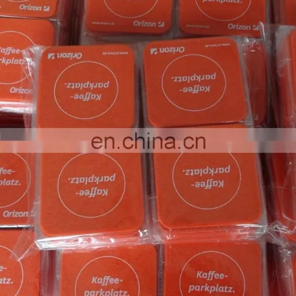Cute Different Shape Felt Drink Coaster Made in China photo-5