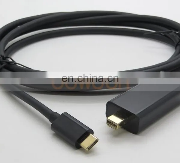 1.8M Type-C USB 3.1 C to Mini DisplayPort DP 4K Adapter Cable for Macbook photo-3