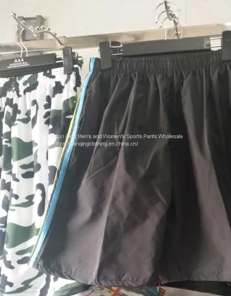Men's Shorts Sweatpants, Bilateral, Three-sided, Light-faced Slacks. photo-5