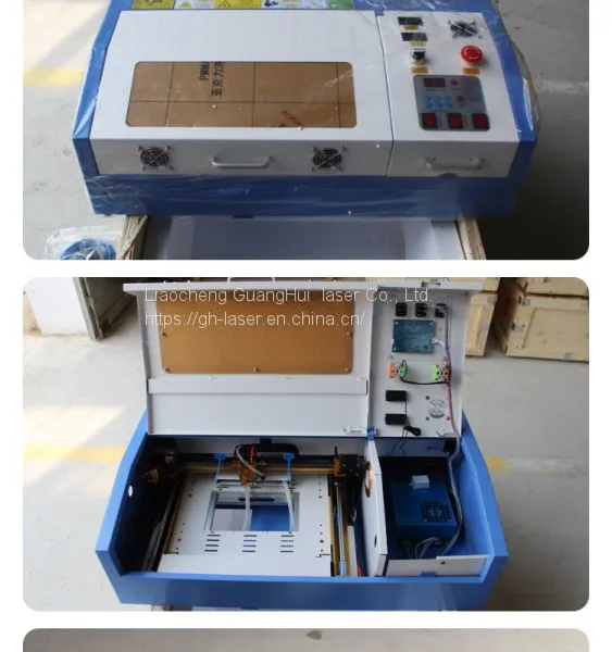 Small Laser Engraving Machine 3020 Wood Engraving Aerial Model Seal Cucurbits Keys Keys Keys Keys, Wooden Chopsticks, Wooden Spoon Leather Wallet Engraving Mobile Phone Membrane Cutting Stock