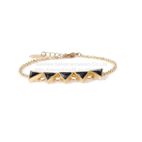 Chain HC06-12808， Metal Alloy Bracelets,Stainless Steel Bracelets，Chain photo-2