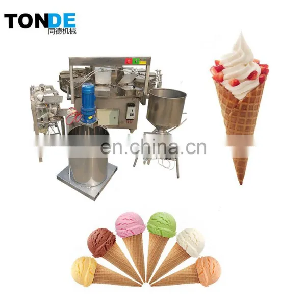 Waffle Ice Cream Cone Baking Machine With More Moulds photo-3