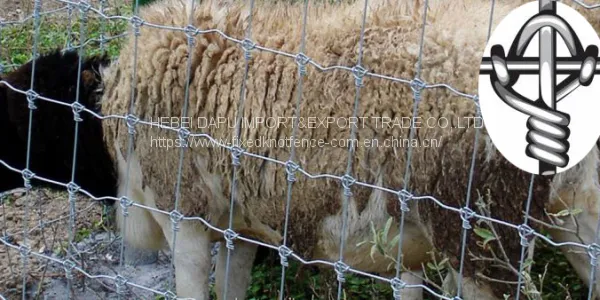 New Type Fixed Knot Wire Mesh Goat&sheep Fence Panel
