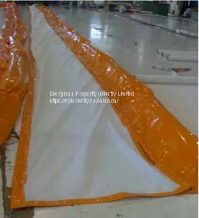 Сilt Curtain нефтяной барьер от Qingdao Singreat (в китайском Evergreen Properity )