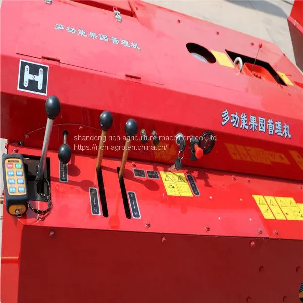 Orchard Tractor For Dry Soil & Garden With Bulldozing Blade photo-3