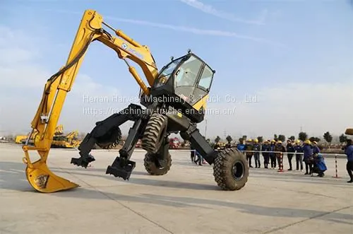 CHINA XCMG Mountain Wheel Excavator ET110 New Multi Mini Walking Excavator for Sale photo-2