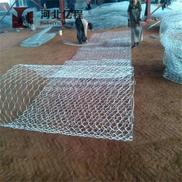 Anping Galvanized PVC Hexagonal Gabion Wire Mesh Stone Cage Gabion Baskets photo-5