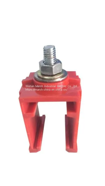 MARCH Conductor Bus Bar 3 Pole Hanger Clamp for Telescopic Poles photo-4