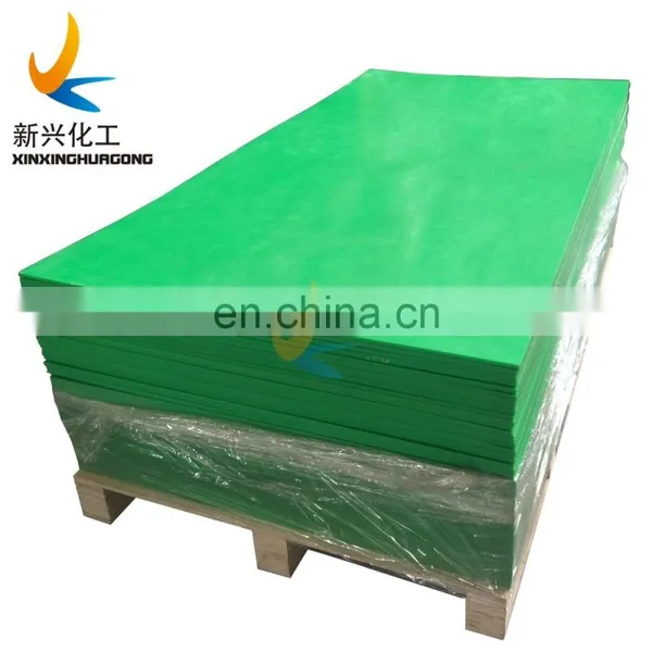 Machined UHMWPE Products, Green Color Conveyor UHMWPE Wear Strip, Wear Resistant UHMWPE Strip for Conveyor photo-4