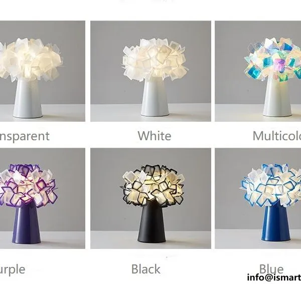 Italian Designer Creative Flower Table Lamp Romantic Decorative Lamp photo-3