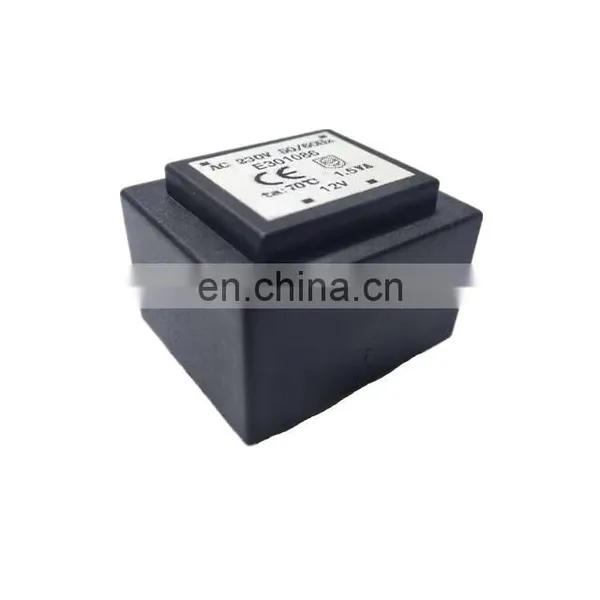 Custom Input is 230vac, Output is 12vac 1va 50/60HZ PCB Encapsulated Transformer photo-2