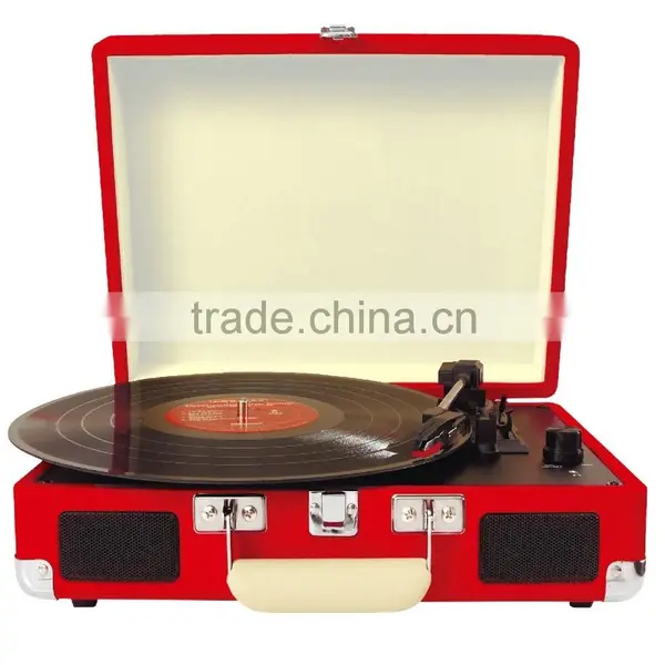 Radio Portable Recordable Turntable Player for Funiture Using