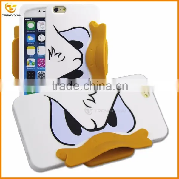 New Products Cute Duck Silicone Case for Iphone 6 photo-5