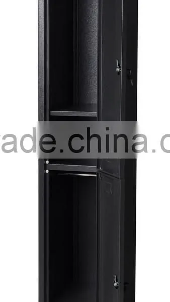 Bedroom Furniture 2 Door Knock Down Steel Wardrobe Safe Locker photo-3