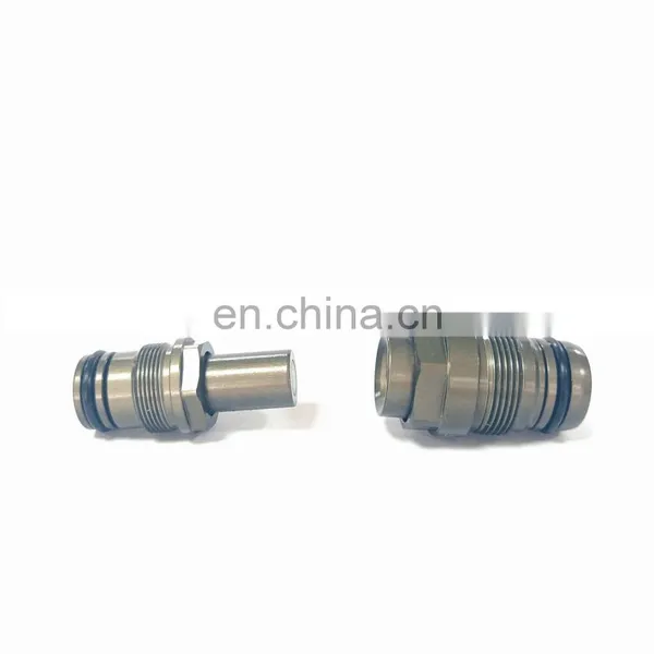 DN5 M16 M19 M21 Flat Face Hydraulic Quick Coupling With Pressure Eliminator photo-2