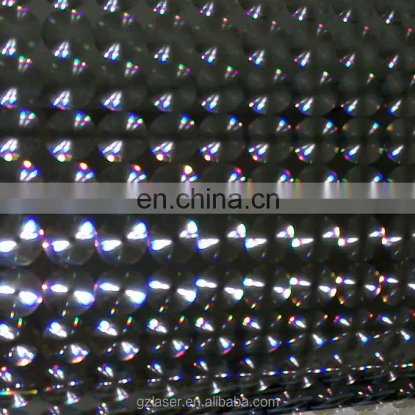 YXCP-259 Lens Pattern Nickel Hologram Shim for Embossing Sticker photo-4