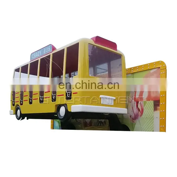 Amusement Park Thrilling Ride Crazy Bus For Sale photo-4