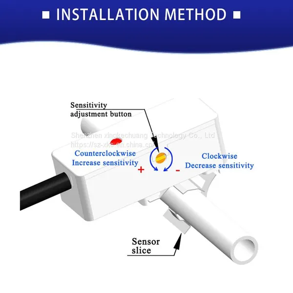 XKC-Y26A Small Pipes Water Level Detection Non-contact 5V-24V Liquid Level Sensors for 6mm-10mm Pipelines photo-4