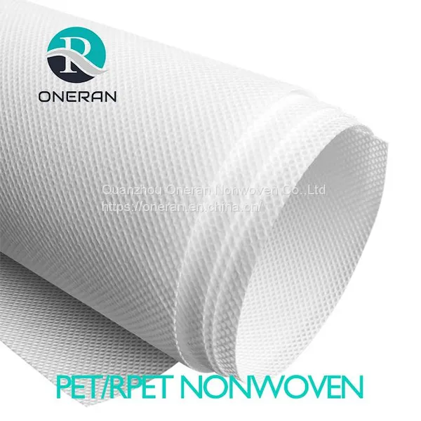 Breathable Rpet Non Woven Fabric Rpet Non Woven Fabric Heat Shrink Rpet Nonwoven Fabric Direct in China Factory photo-2