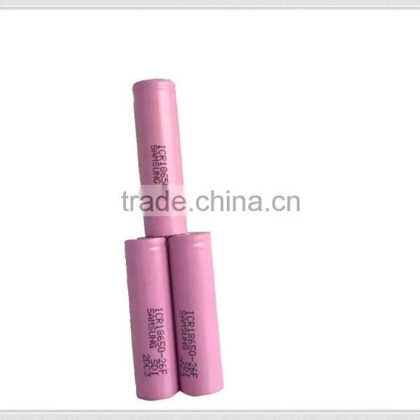 Original Samsung Inr18650-26f Batteries High Discharge 3.7v Battery Pack for Shaver photo-5