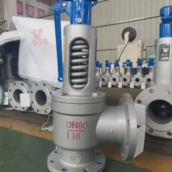 High Pressure ANSI Carbon Steel Flange Safety Valve for Industrial Pipeline photo-3
