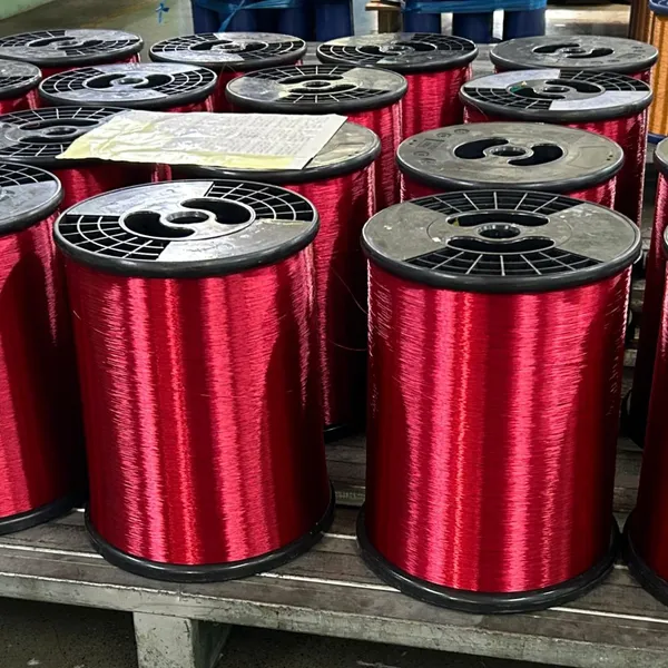 Factory Price UEW 155C Aluminum Conductor Wire for the South American Market photo-3