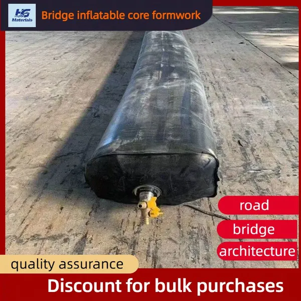 Integrated Vulcanized Rubber Core Mold No Glue Seam Culvert Balloon for Hydraulic Engineering photo-2