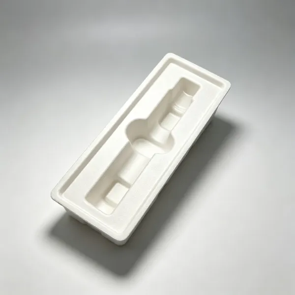 Moulded Pulp Cosmetic Packaging for Perfume Bottle Inserts, Cushion Fit, Anti-Scratch Lining