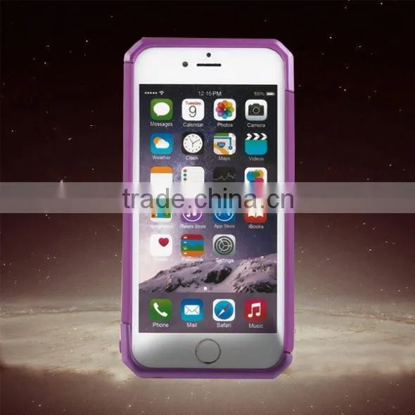 Credit Card Pocket TPU and PC Mobile Phone Cover for Iphone 6 Plastic Case for Iphone 6 Case photo-2