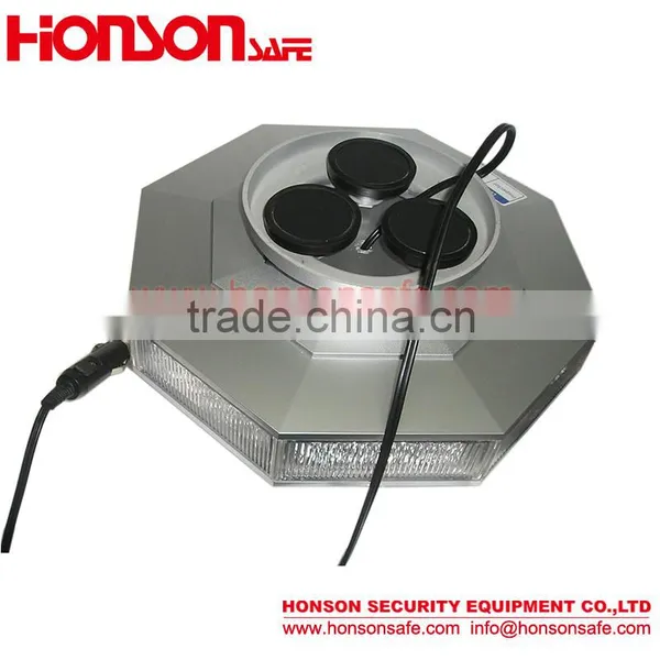 1W Led Flash Beacon Warning Signal Light for Emergency Vehicles HTL-1318 photo-2