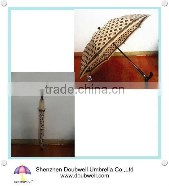 Cheap Cane Umbrella is Stick and Rain Umbrella