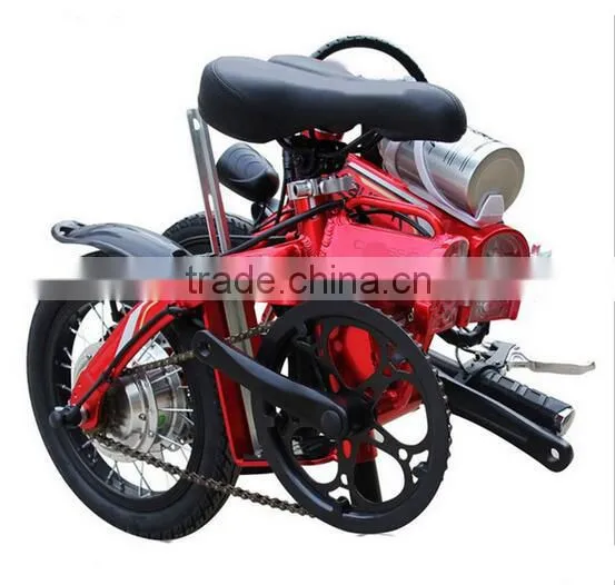 Trendy Designed Hidden Folding Lithium Battery Electric Bicycle photo-2