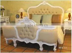 French Louis Upholstery Bed Size 6,5,4'6 Inch