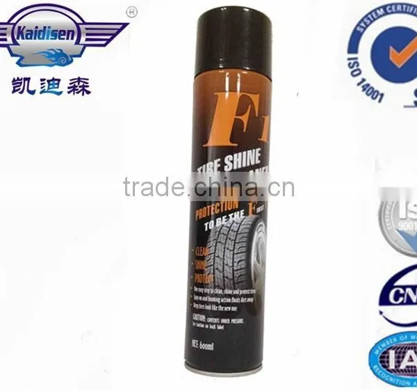 650ml Car Tire Shine Spray Tire Cleaner