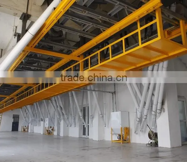 Whole Set 400T per 24 Hour Wheat Flour Milling Machinery photo-3