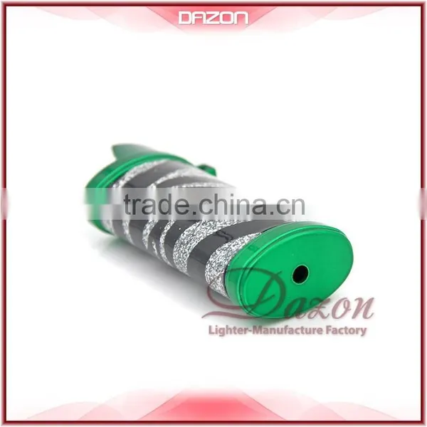 2015 Metal Green-Leather Lighter Case For BIC Custom photo-4