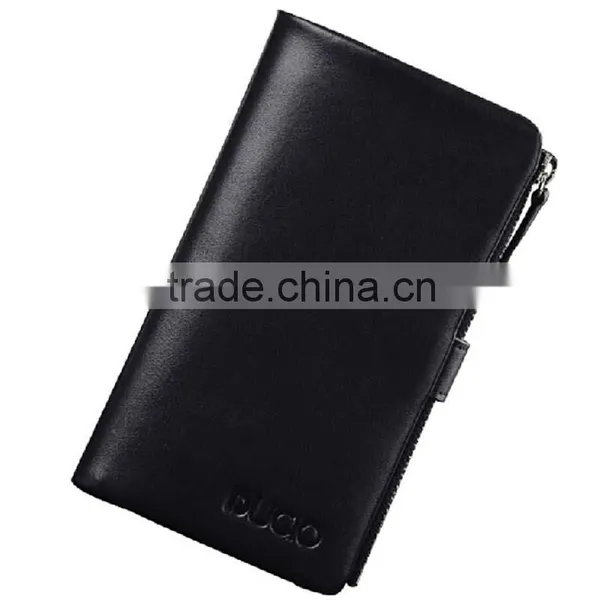 Multifunction High Quality Brown Leather Key Wallet With Card Holder photo-2