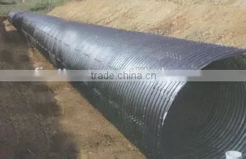 China Supplier Galvanized Corrugated Steel Culvert Pipe photo-3