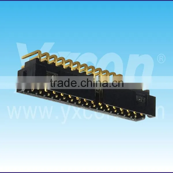 China Factory Price 2.0mm Pitch Molex Dual Row Excellent Quality Right Angle Box Header Connector photo-2