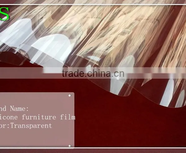Silicone 2mil PET High Gloss Protective Film for Furniture
