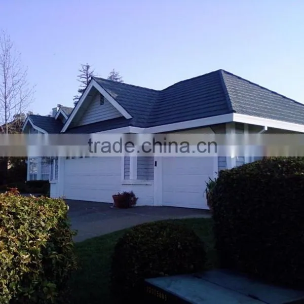 USD3/pc 0.4mm Easy Install Roofing Tile Stone Coated Metal Roofing Tile