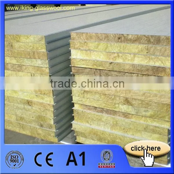 Rockwool Metal Roofing Sandwich Panel Price With CE photo-5