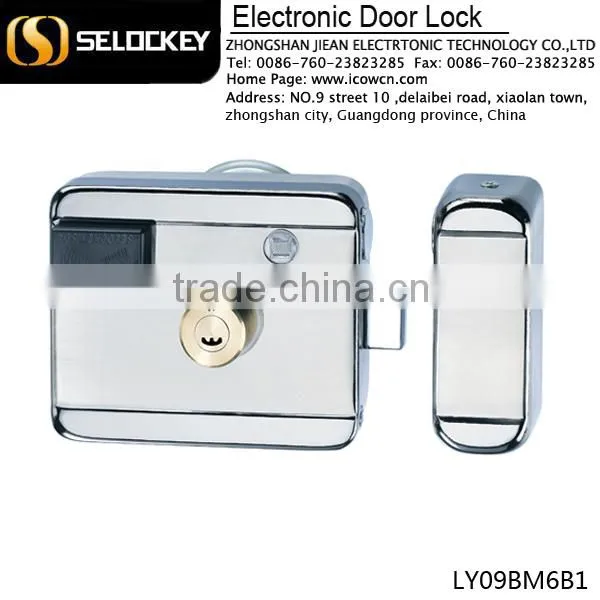 The Top of Lock and Slot Card Induction System Keypad Burglar-proof Lock Door
