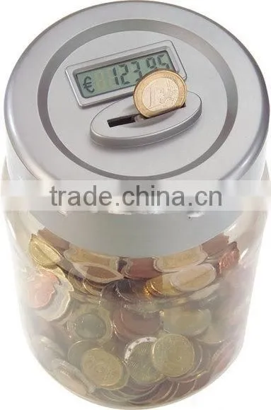 Promotional ABS Digital Money Jar Coin Bank Saving Box photo-3