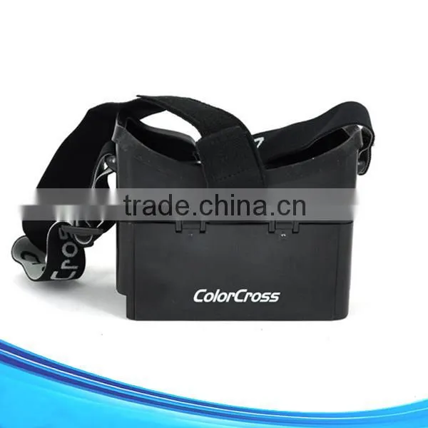 2016 VR Box Universal ColorCross II 3D Video Glasses Virtual Reality Glassess Quality Choice