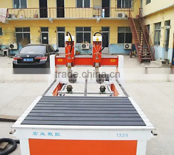CE Approved Working Area 1300*2500mm Machine With 4 Axis Cnc 1325 Cnc Woodworking Machine Router photo-3